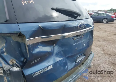 2018 Ford Explorer Xlt from USA, damaged, VIN 1FM5K8D89JGC41347